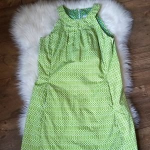 BOUTIQUE ADOREABLE LIME GREEN DRESS
